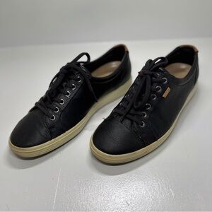 Women’s Ecco Black Leather  Shoes size EU 41 US size 10-10.5